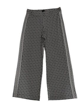 White House Black Market Geometric Wide-Leg Palazzo Pants Size L Slacks Stretch